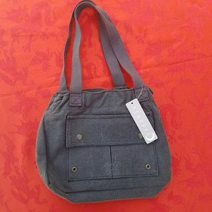Stussy NWT grey trench bag additional long strap